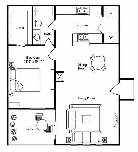 Floor plan A1