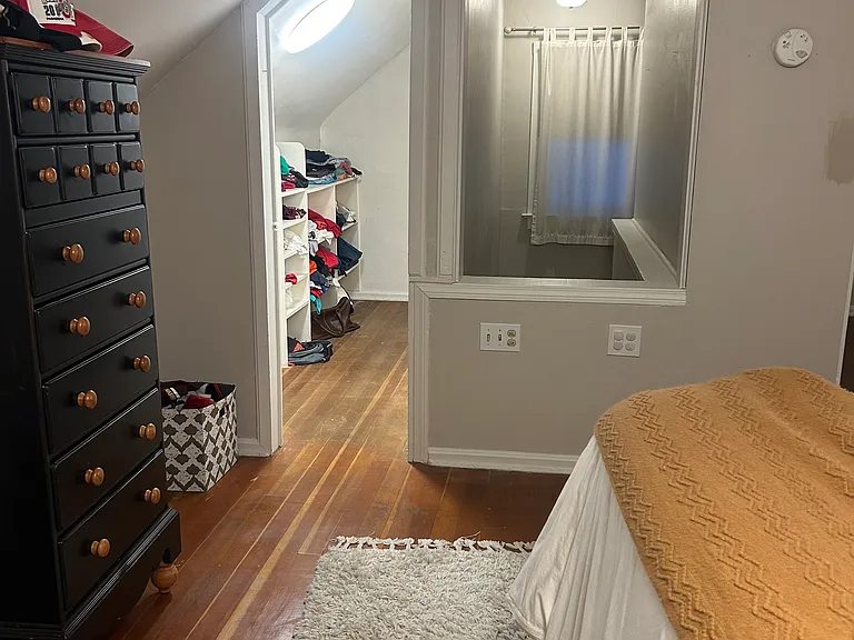 Master bedroom walk-in closet