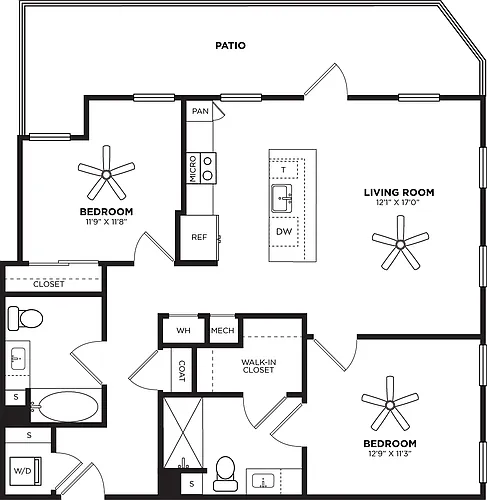 Floor plan B6