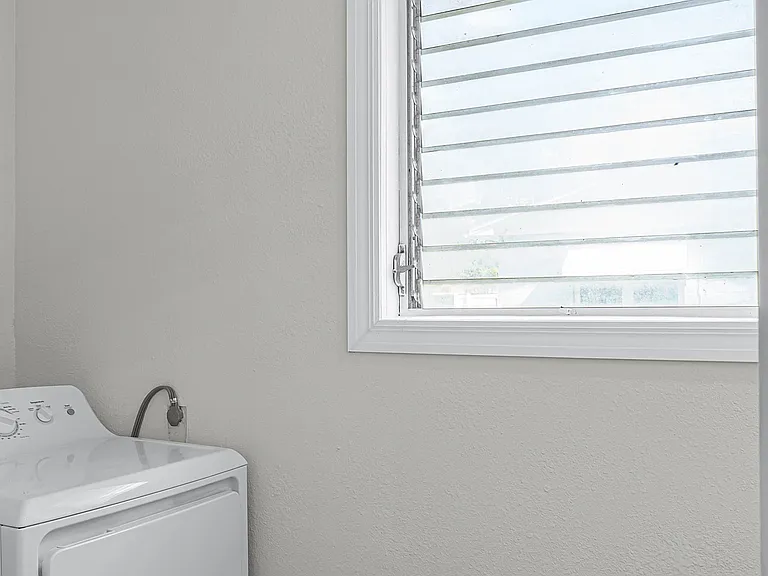 Laundry room with washer and dryer
