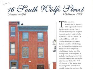 16 S Wolfe St #A, Baltimore, MD