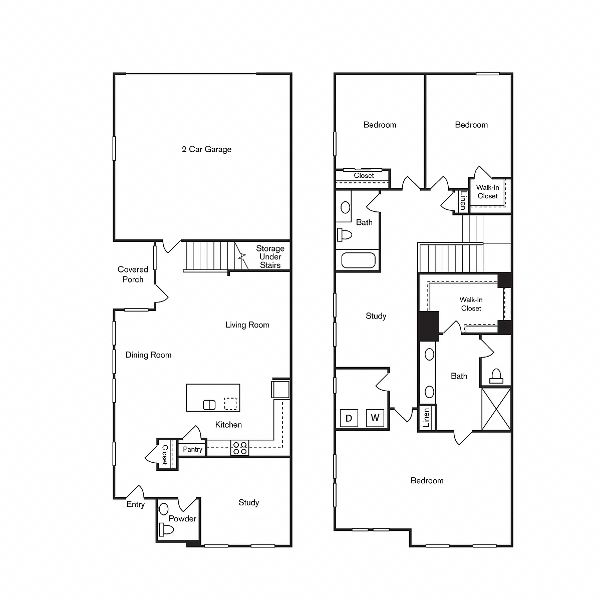 Floor plan Hurley