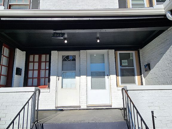 Front porch- unit on left