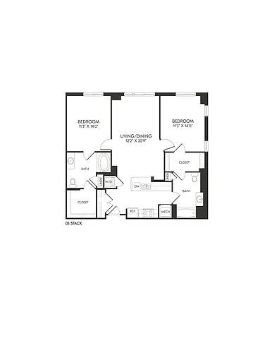 Floor plan 100-B3