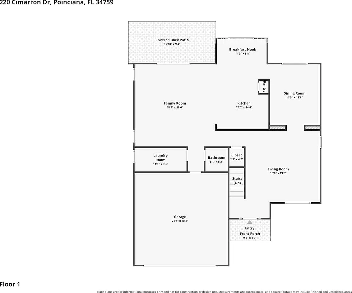 220 Cimarron Dr Poinciana, FL 34759 — Photo 2