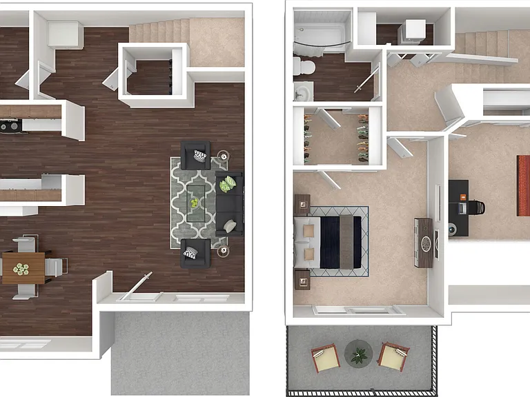 Blue Spruce Renovated floor plan ENVii