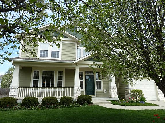 Front with mature trees