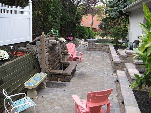 Side Patio - North View