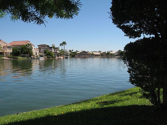 View from the patio out on to the lake.  You can tie up your pontoon boat here