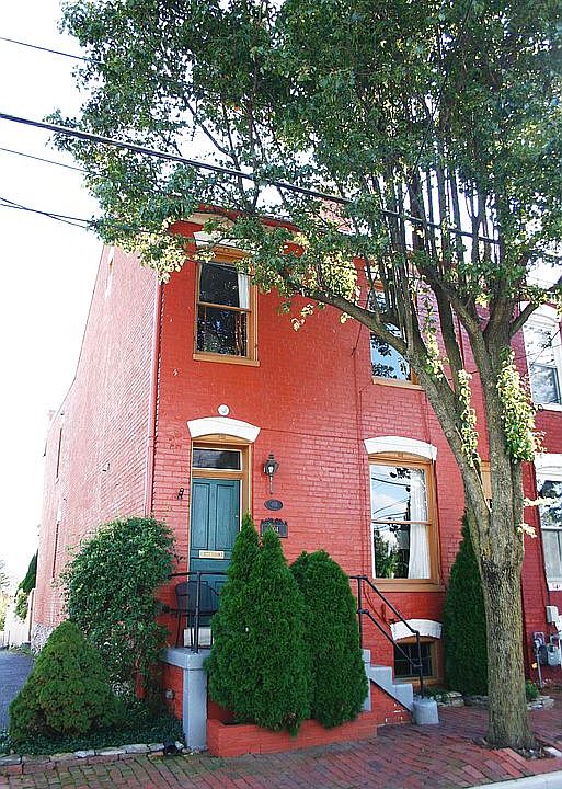 house front, October
