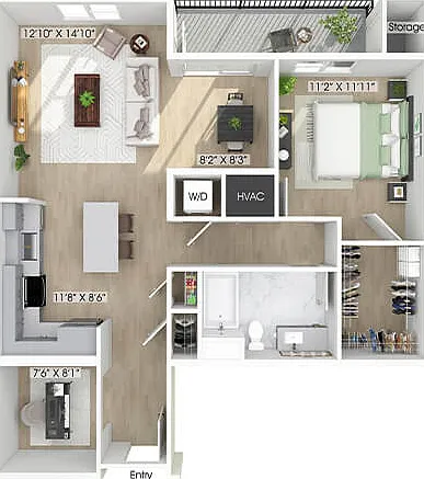 The Penstone Apartments & Townhomes — Photo 34