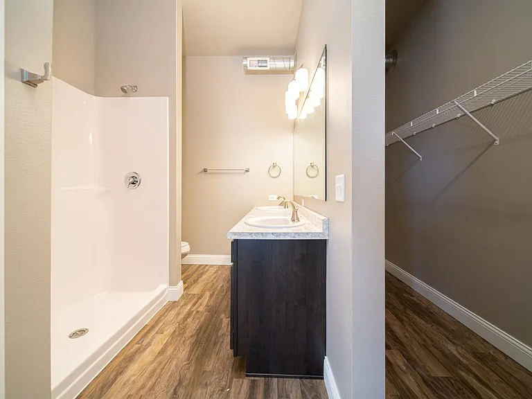 The Sterling: Master Bathroom and Closet