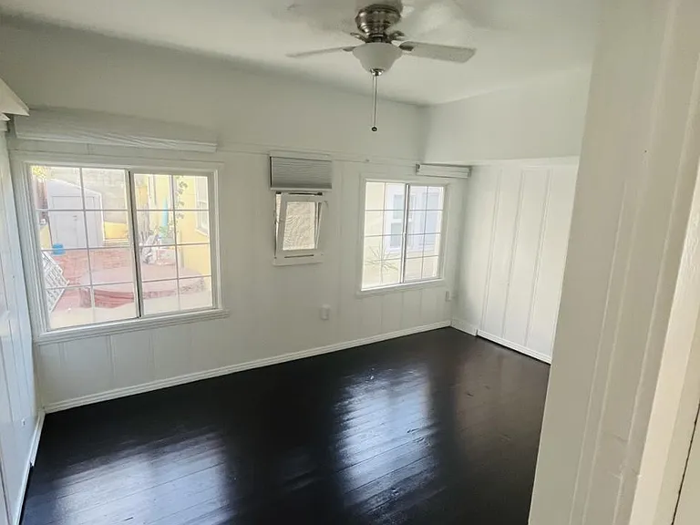Main bedroom, viewing from living room doorway.