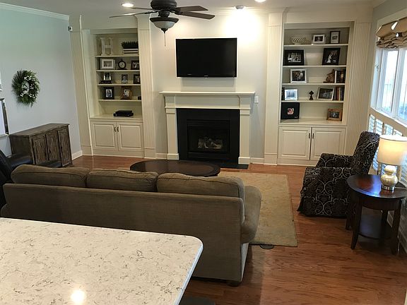 Kitchen Open to Living Room