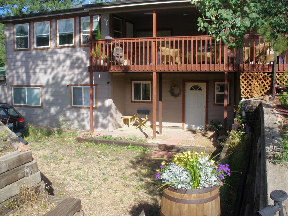 Front door, patio & courtyard