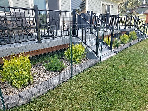 Back yard deck