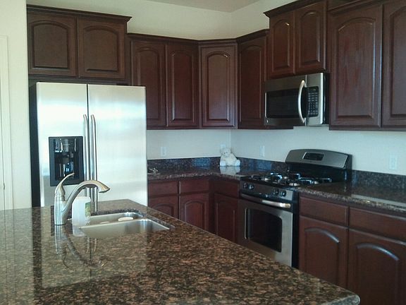 The kitchen with island