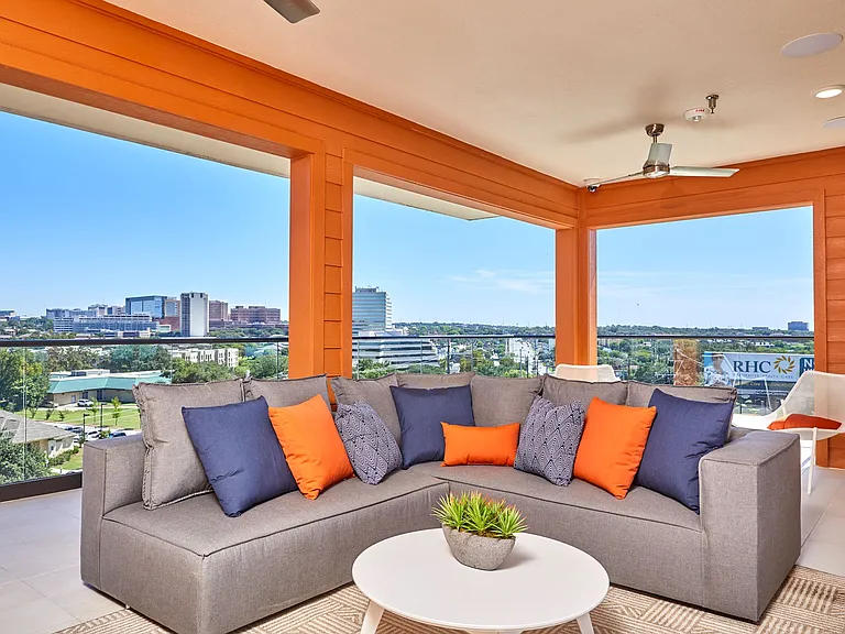 Rooftop Lounge Area with Amazing Views
