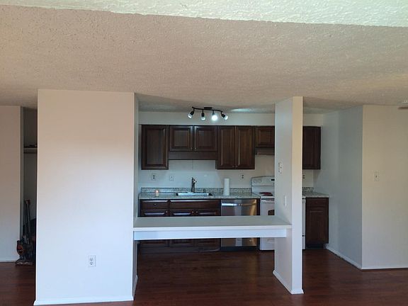 A view of Kitchen from living room