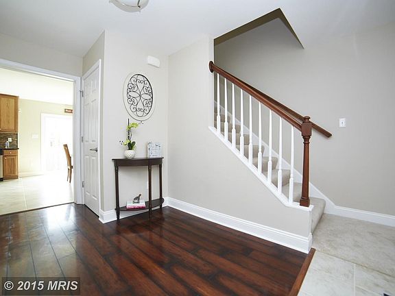 Very roomy foyer with tile entry