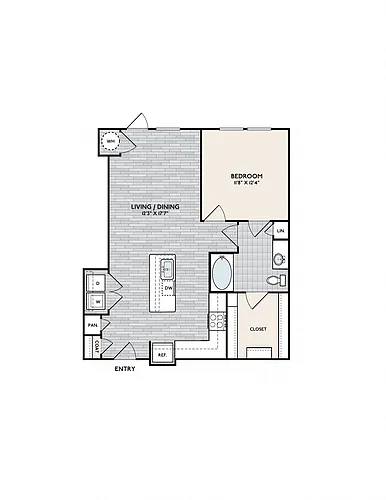 Floor plan A1D