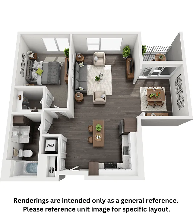 Floor plan 1C