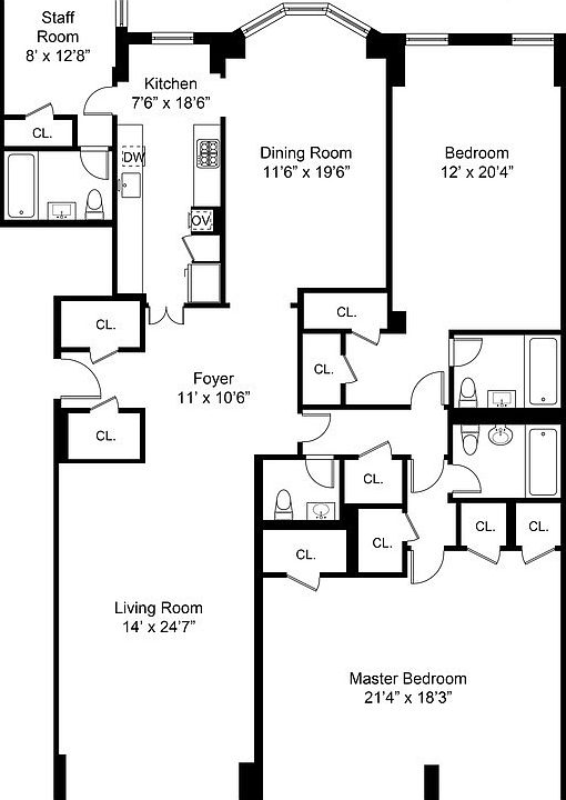 1st image of 37 W 12th St APT 7J