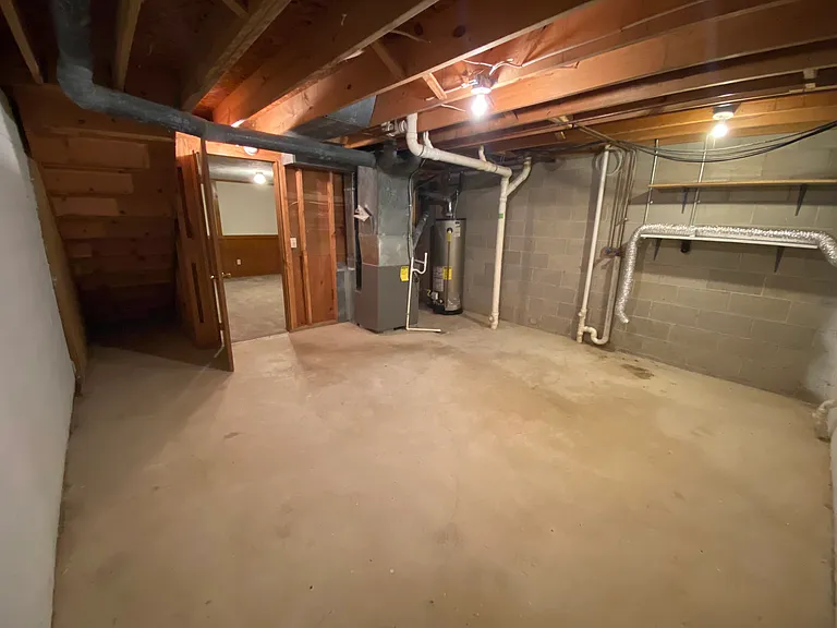 Unfinished basement