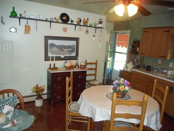 Kitchen With Ceiling Fan