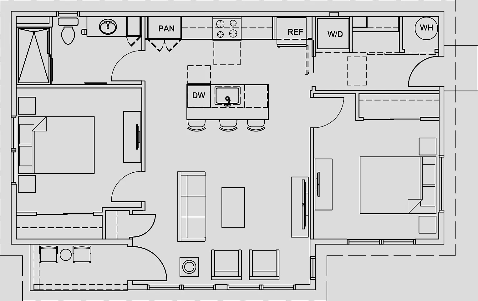 2 bed, 850 sqft, $2,225 — Photo 1