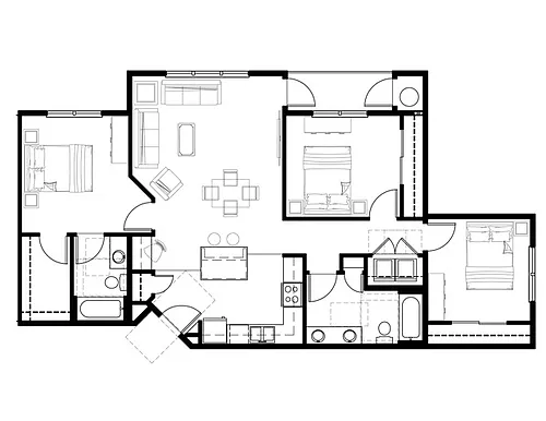 Floor plan Cortez