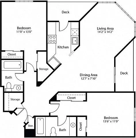 Floor plan 2H
