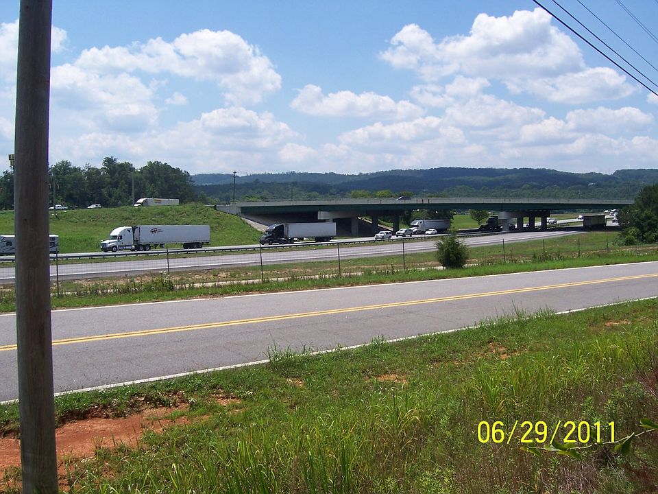 View of I-75 from Property