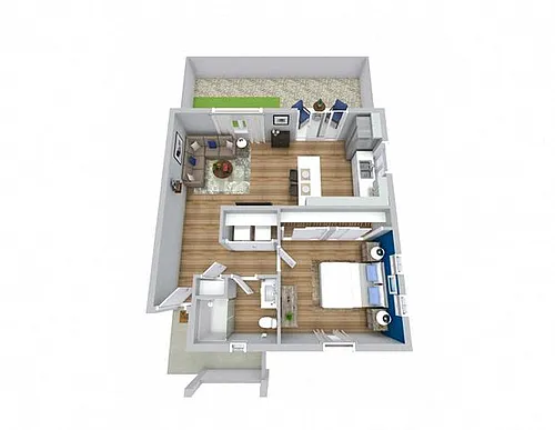 Floor plan The Alcove