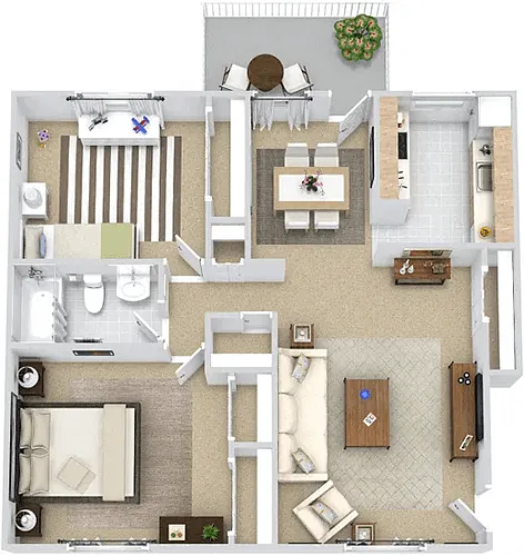 Floor plan Camden Classic