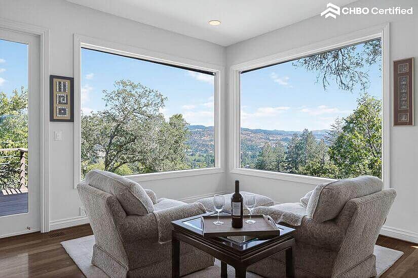 Beautiful views of Napa Valley