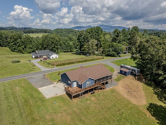 Aerial view of property
