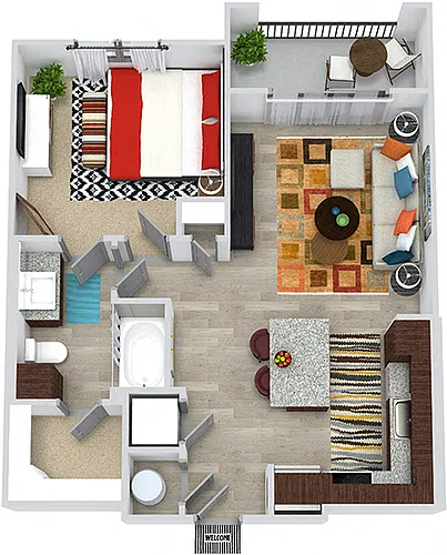 Floor plan Hamer