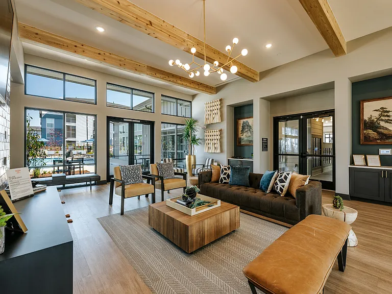 Resident Clubhouse at Bolton West Charlotte Apartments