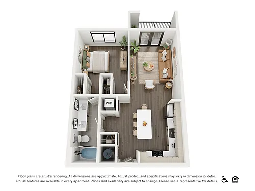 Floor plan 1B