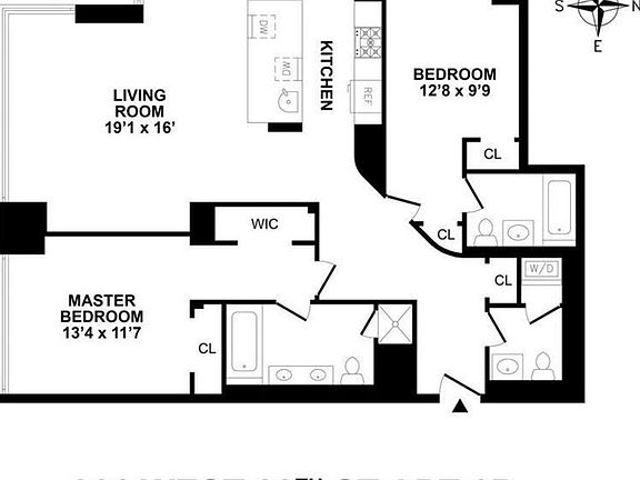 2nd image of 261 W 28th St APT 8B