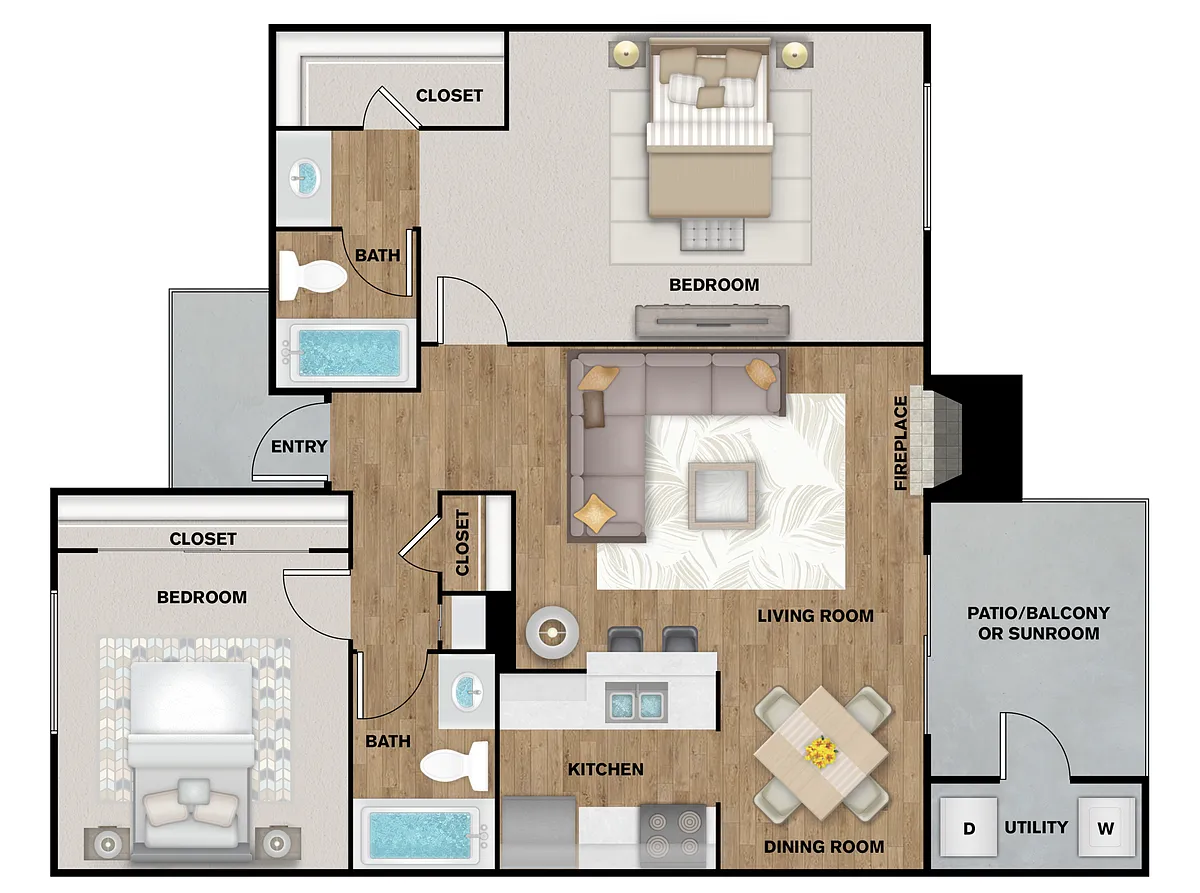 Floor plan B1