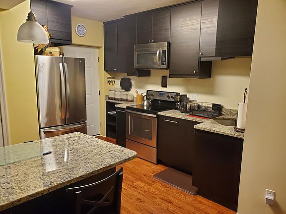 Full View of Kitchen with Top of Line Materials
