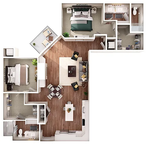 Floor plan Marion