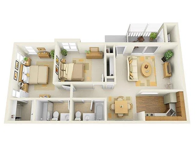 Floor plan The Lancaster