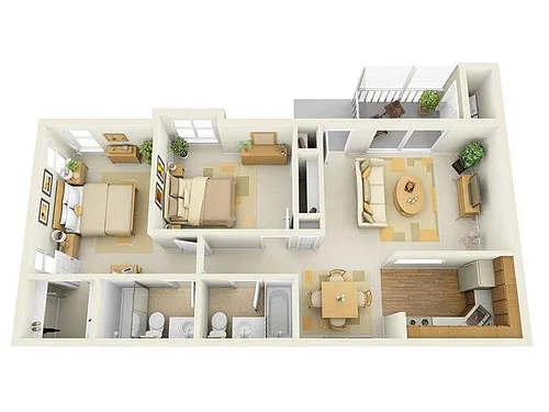 Floor plan The Lancaster