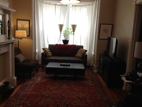 Elegant Victorian living room
