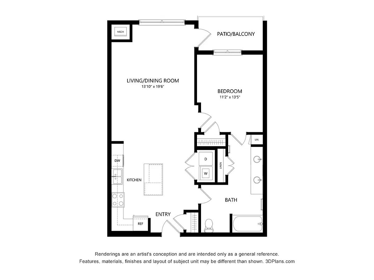 Floor plan A10
