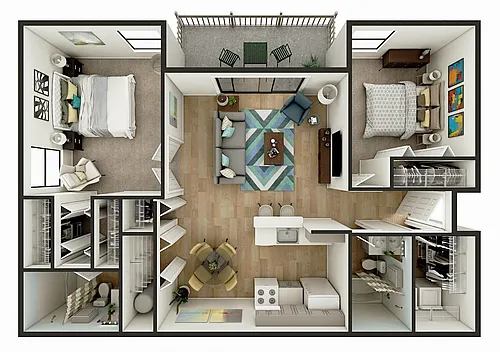 Floor plan Del Mar
