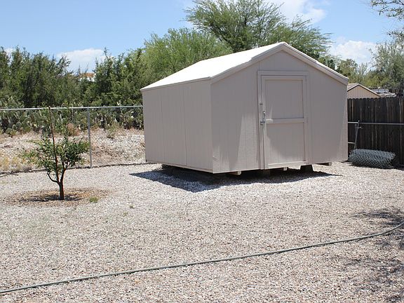Back yard and storage